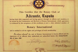 1981 - MEMBER ROTARY INTERNATIONAL