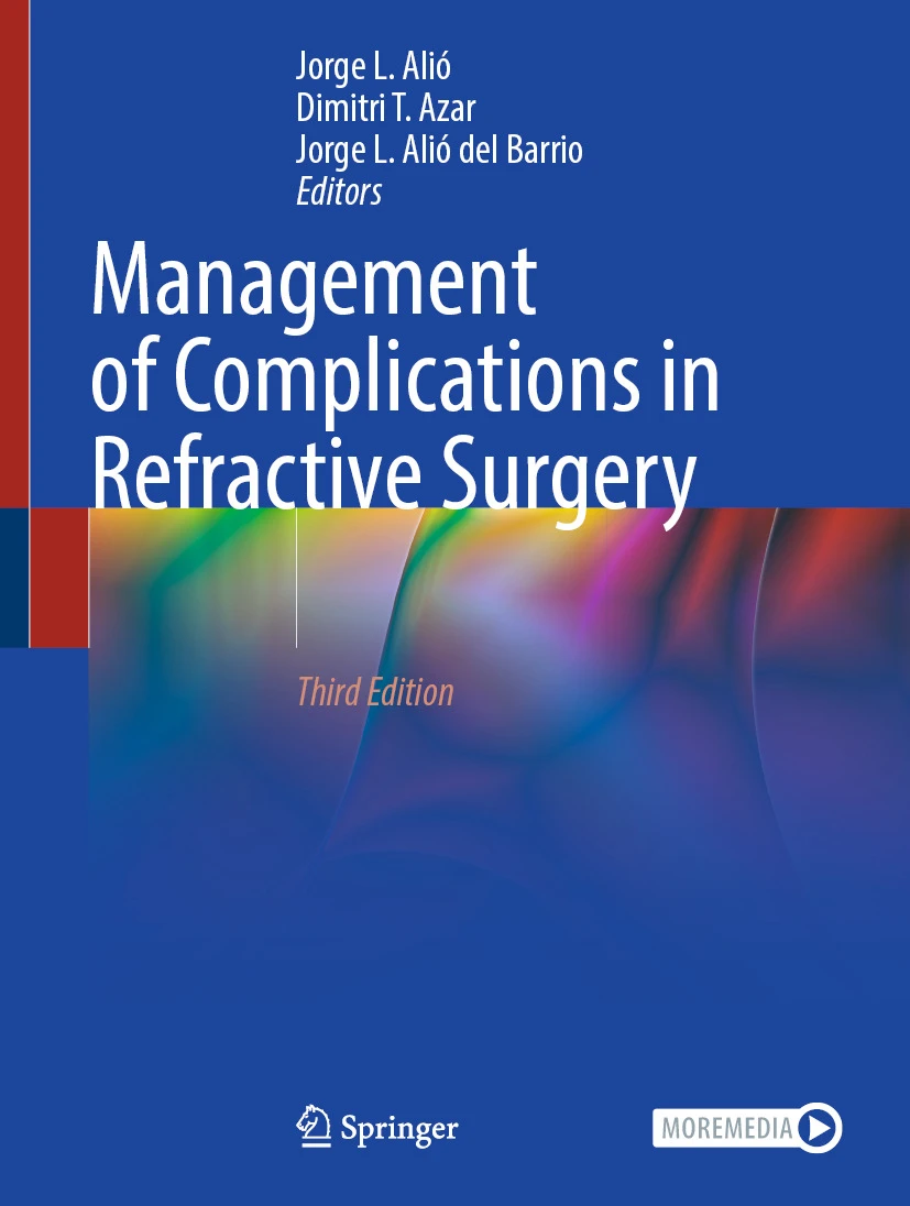 Book Cover of "Management of Complications in Refractive Surgery"