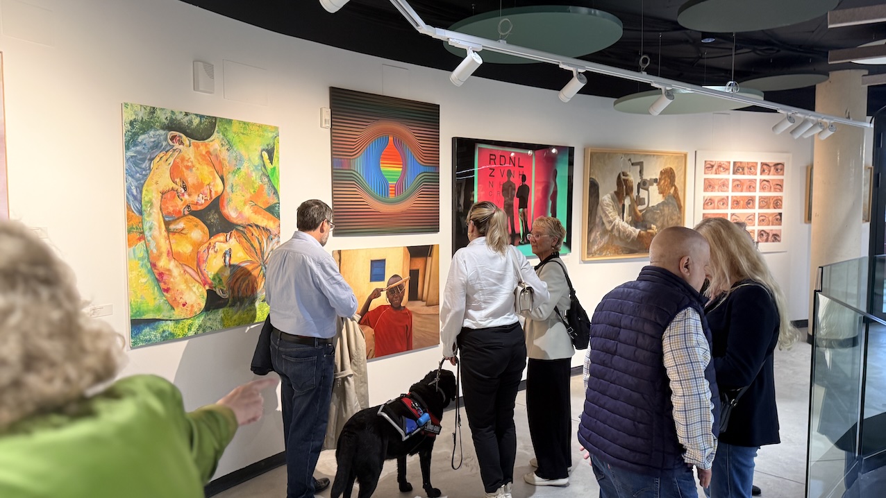 La exhibición ‘Mujeres en la Fundación Jorge Alió’ compuesta por artistas como Dolores Balsalobre, Paloma Navares y Polín Laporta