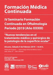 Iv Seminario de Formacion Continuada en Oftalmología