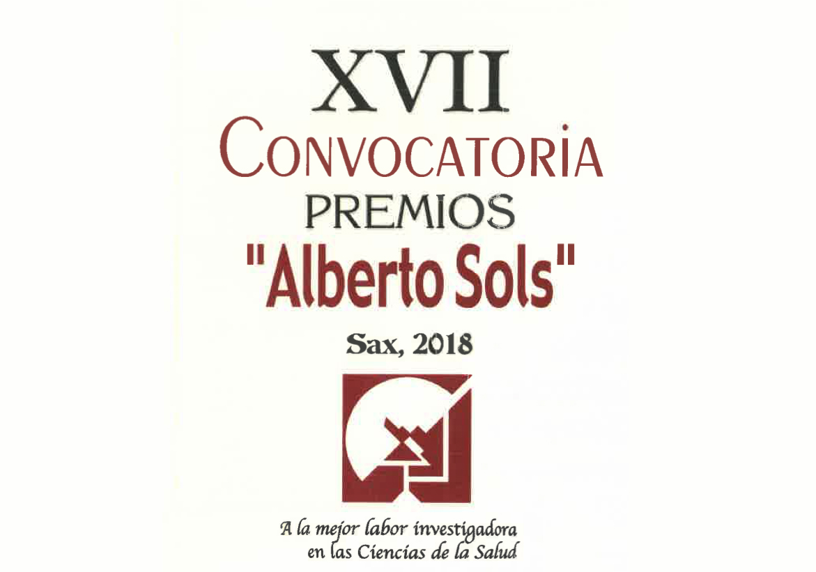 Premio Alberto Sols a la ‘Mejor Labor Investigadora’