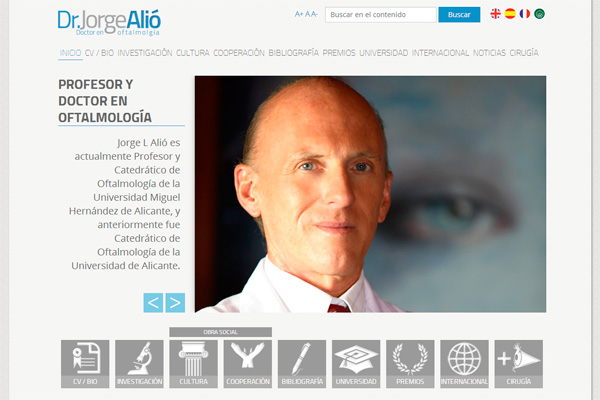 Web Doctor Jorge Alió