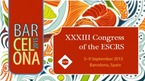 xxxiii-escrs-congress-barselona-2015